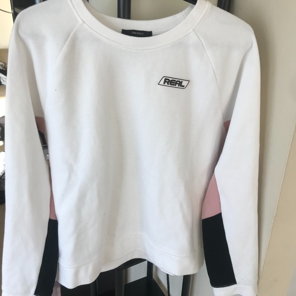 F21 | Athletic Pull-Over Sweater